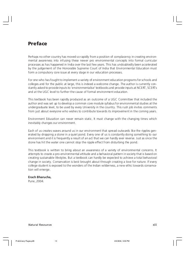 Erach Bharucha Environmental Studies Pdf